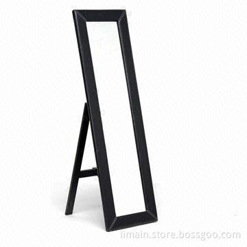 Bathroom Mirror, Measures 7.25 x 61.25 x 17.9-inch, Dried Solid Wood Frame